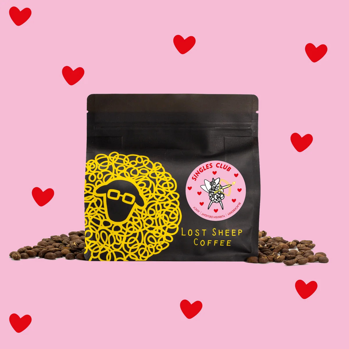 singles club - valentines day 2025 - kenya coffee by lost sheep coffee