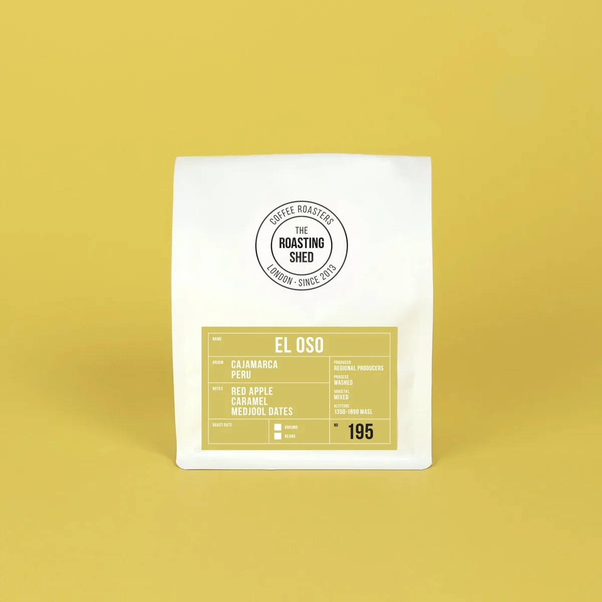el oso - peru coffee by the roasting shed hackney bridge