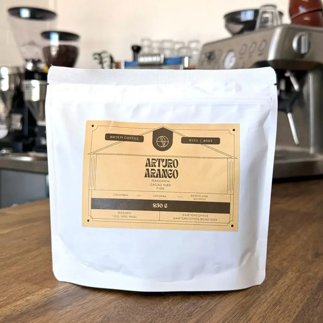 artem coffee - arturo arango single origin - colombia coffee by perth coffee exchange