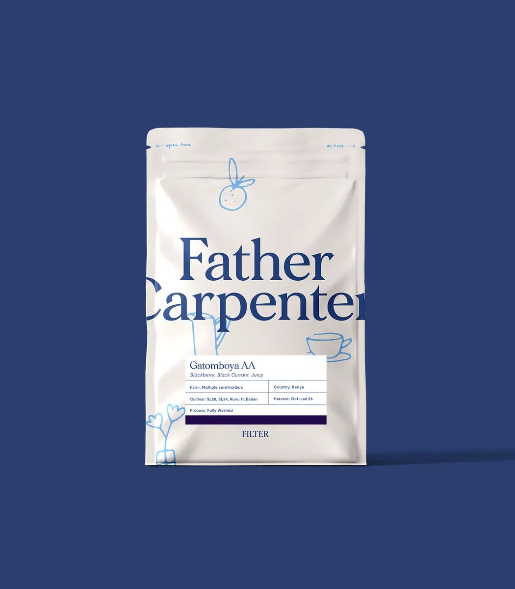 gatomboya aa, kenya - filter - kenya coffee by father carpenter