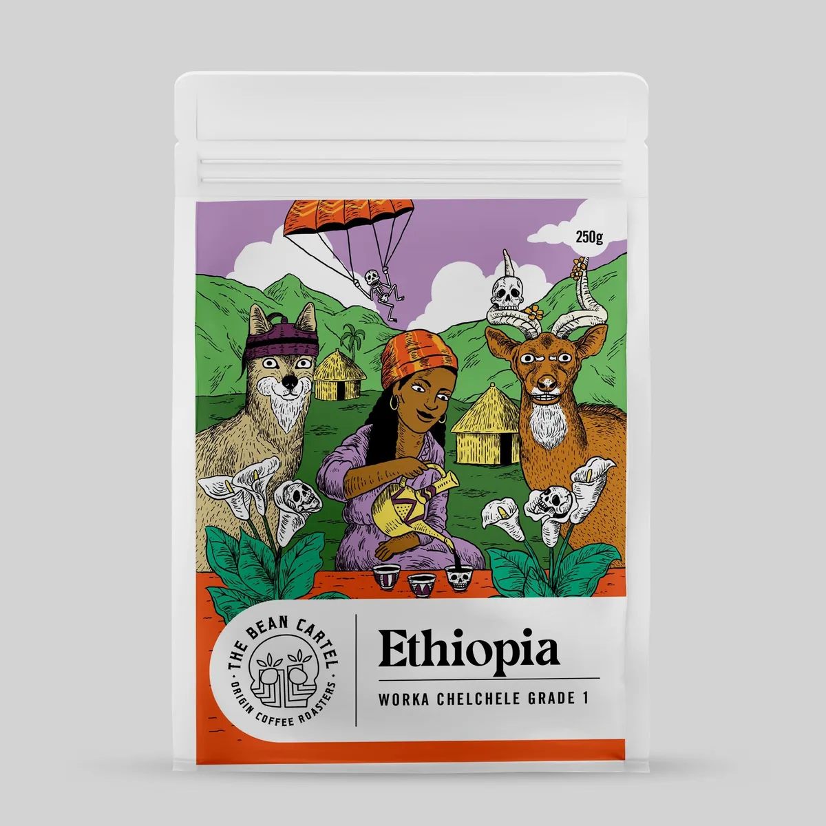 ethiopia - worka chelchele coffee by the bean cartel coffee roasters