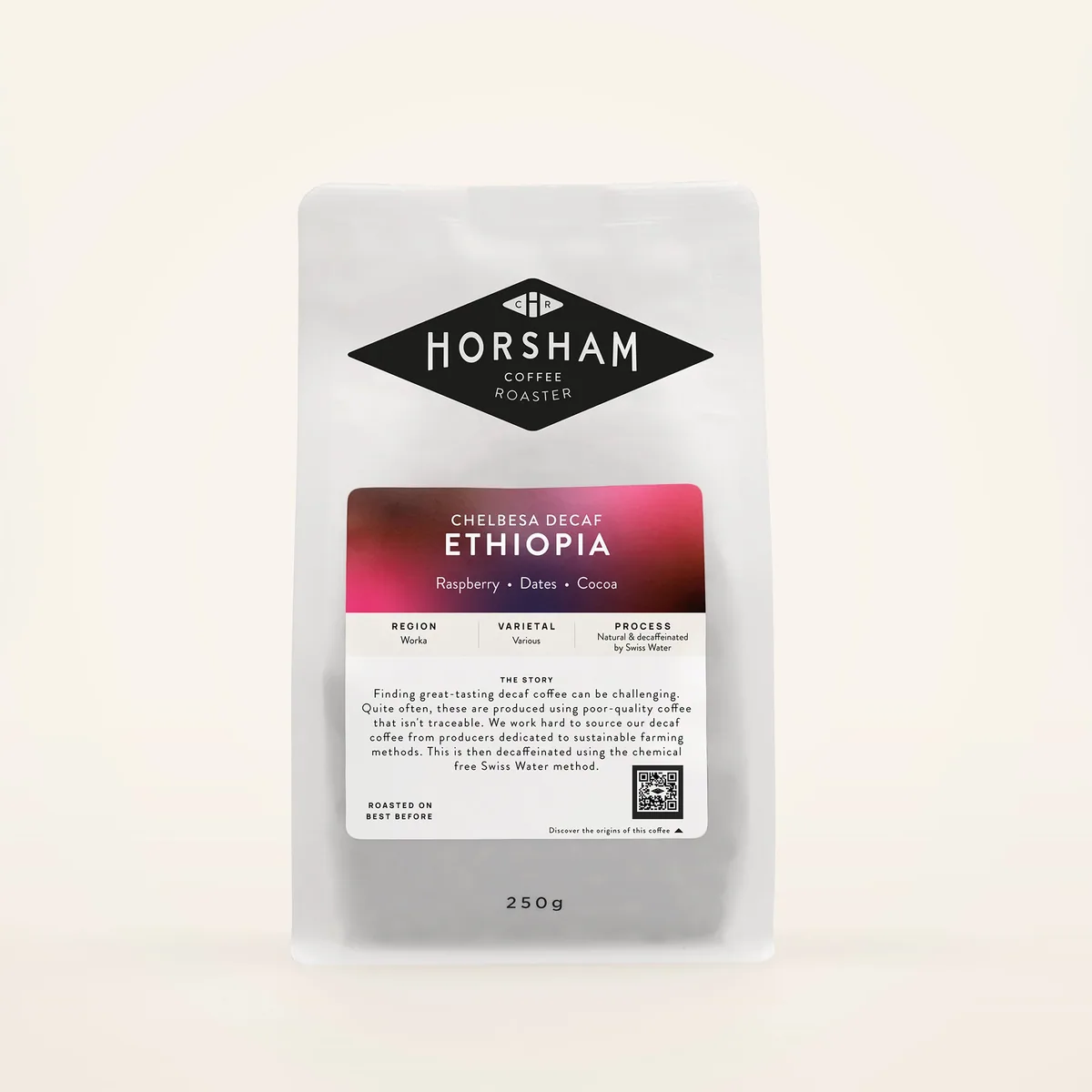 chelbesa decaf coffee by horsham coffee roaster