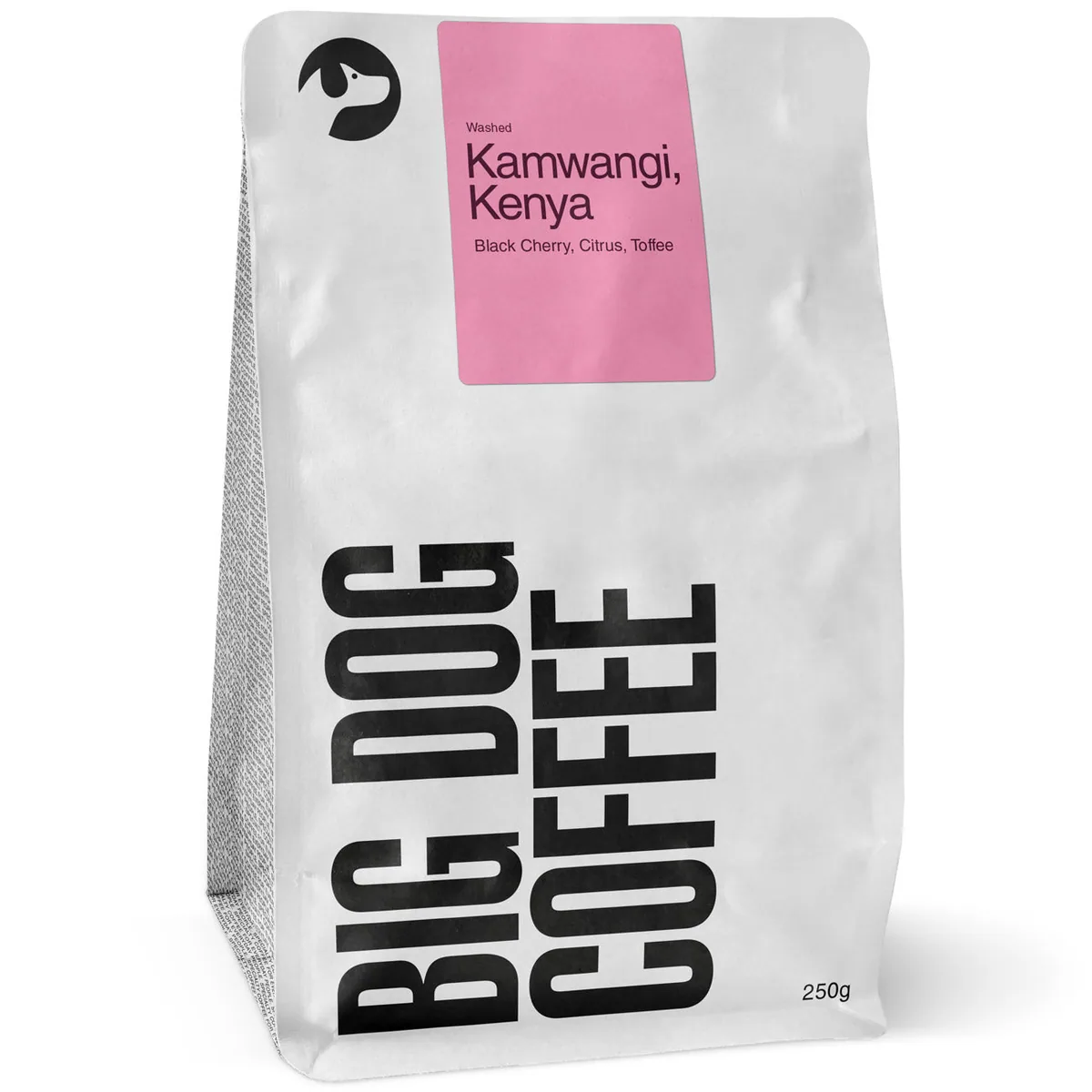 kenya, kamwangi coffee by big dog coffee roasters