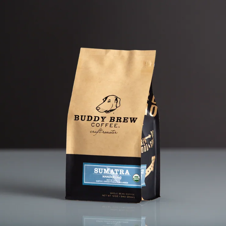 sumatra, adsenia - organic coffee by buddy brew coffee