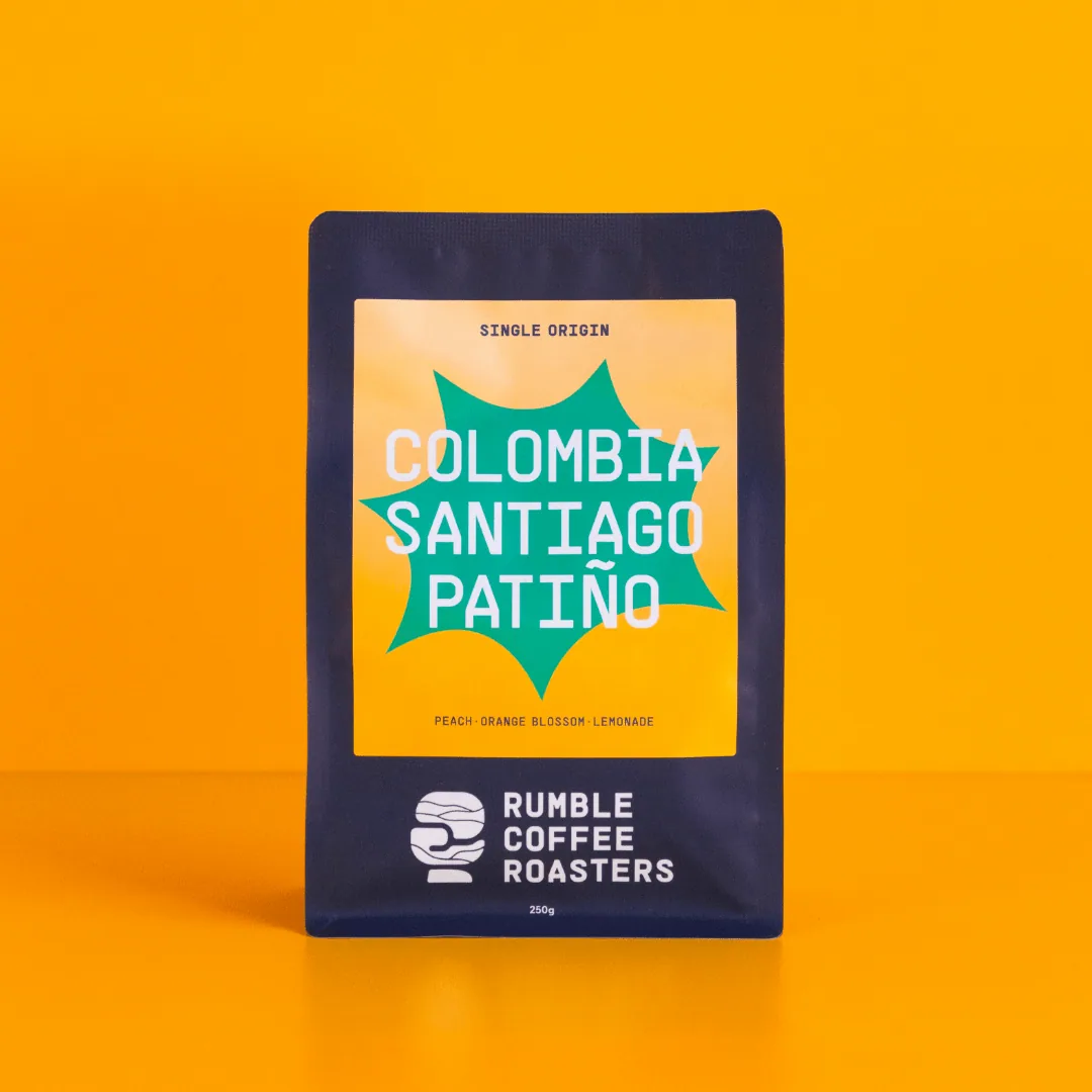 colombia santiago patiño coffee by rumble coffee roasters - macaulay road espresso bar