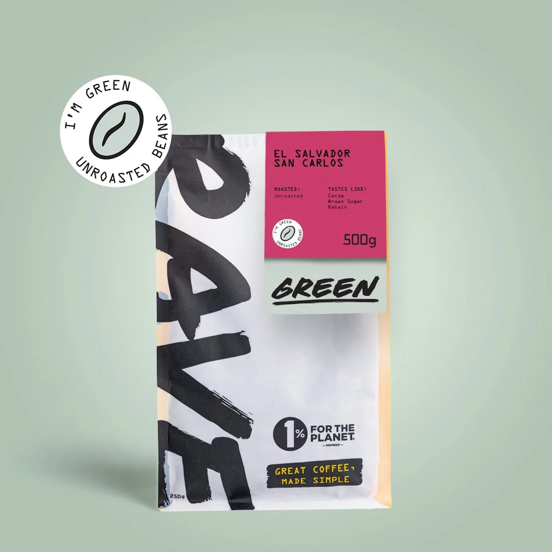 el salvador san carlos green coffee beans coffee by rave coffee