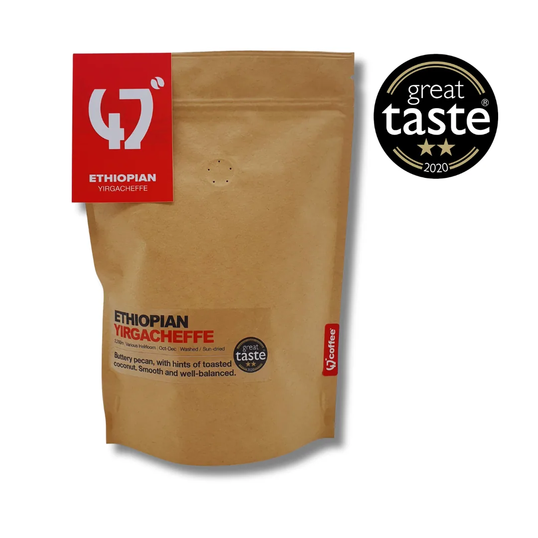 ethiopian - yirgacheffe coffee by 47 degrees coffee