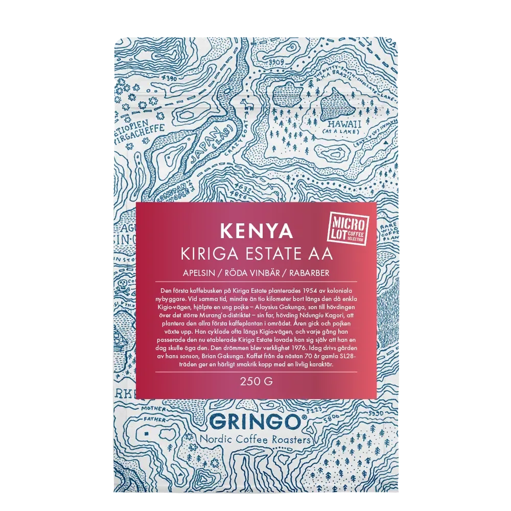 kenya kiriga estate aa coffee by gringo nordic coffee roasters