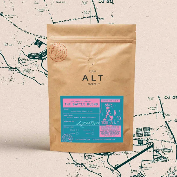 the battle blend - lucy charles-barclay coffee by altitude coffee london