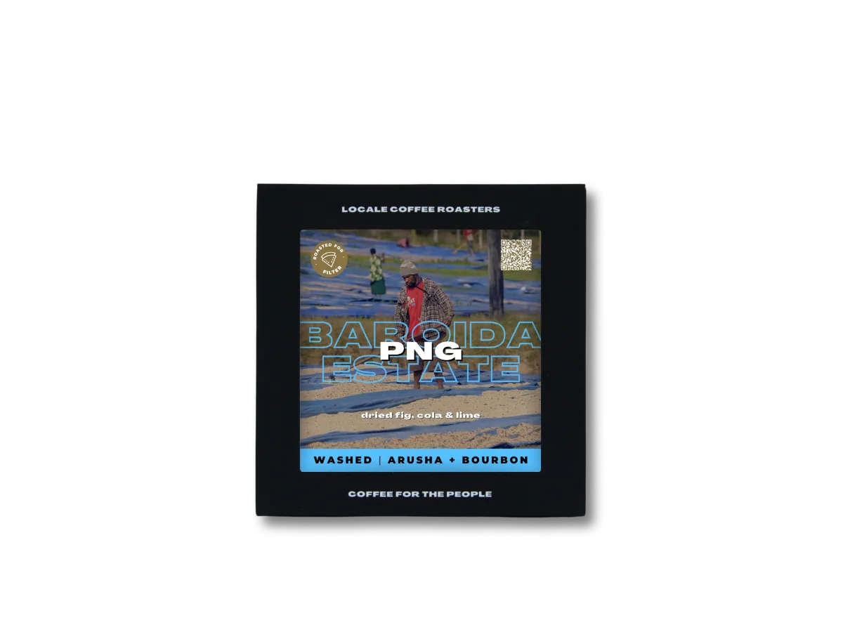 baroida estate: png coffee by locale coffee roasters wa