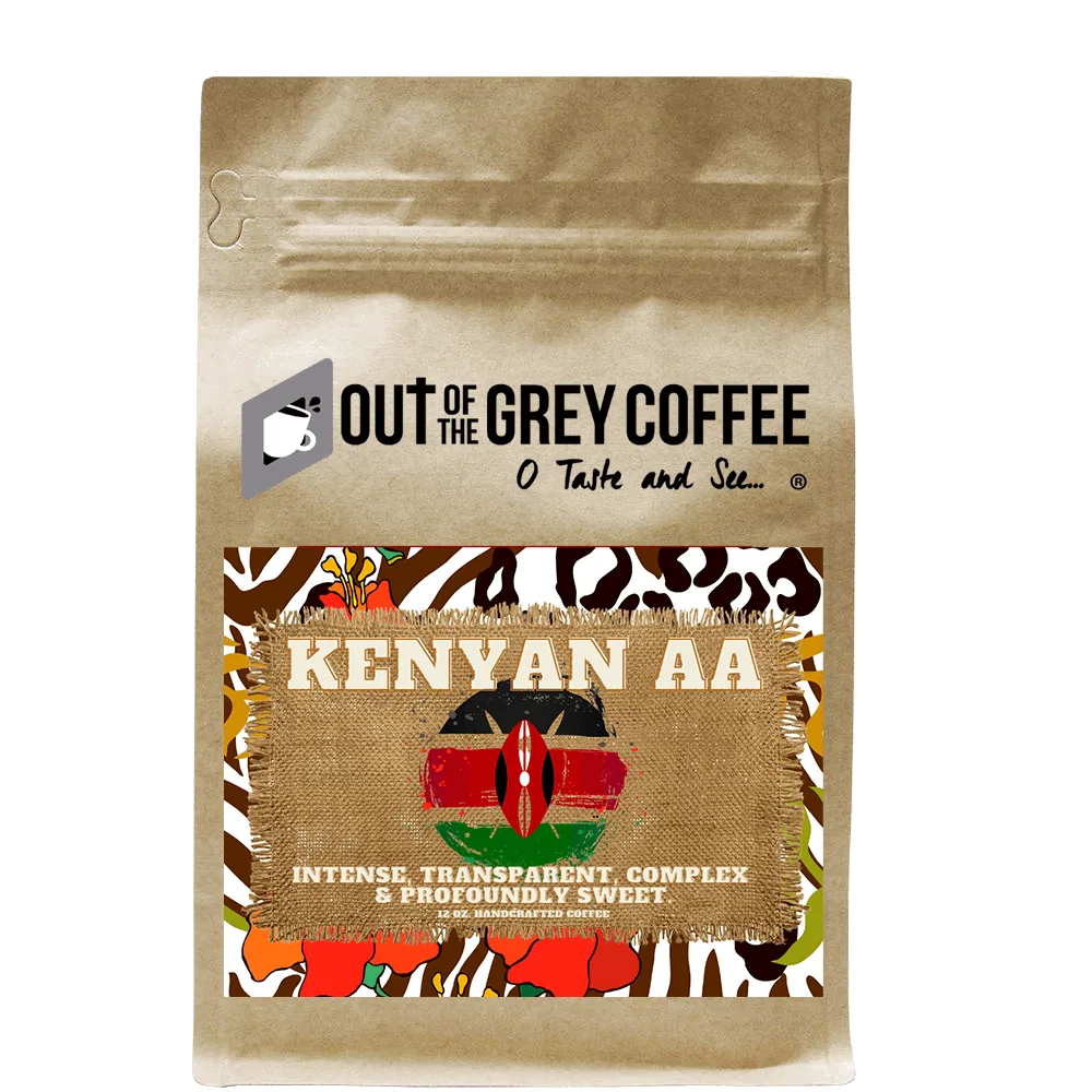 single origin - kenya aa lenana - specialty coffee - kenya coffee by out of the grey coffee/javajourneys.coffee