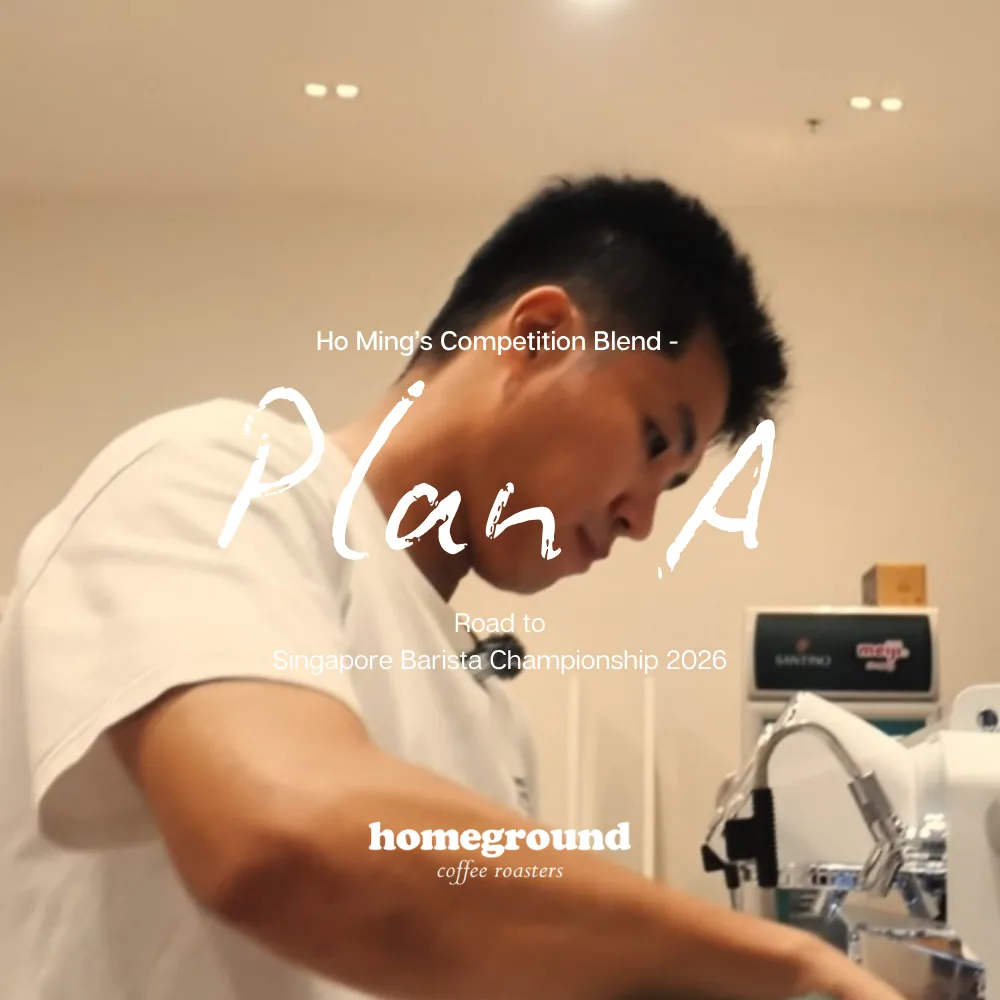 ho ming's competition blend - plan a - colombia + panama coffee by homeground coffee roasters