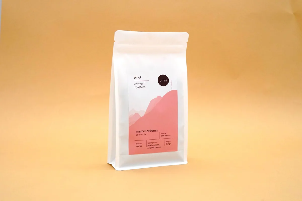 colombia marcel ordonez pink bourbon coffee by schot coffee roasters
