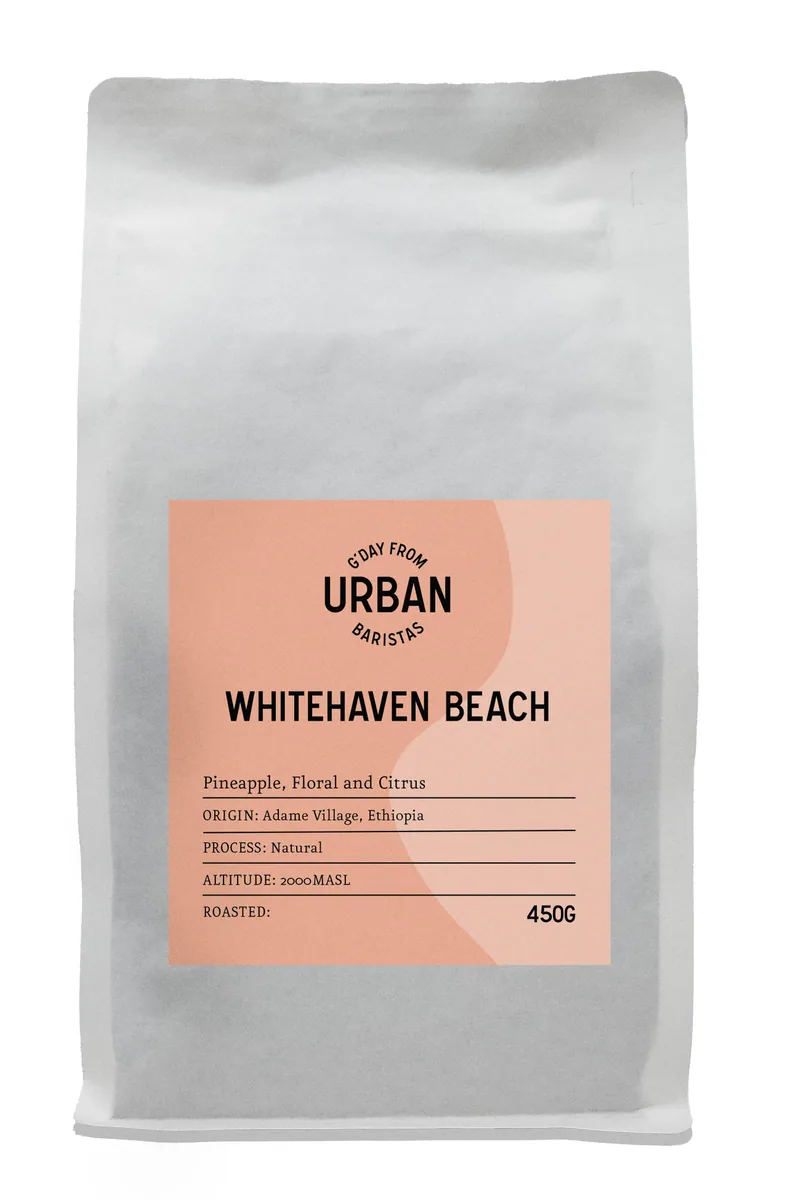 whitehaven beach coffee by urban baristas roastery