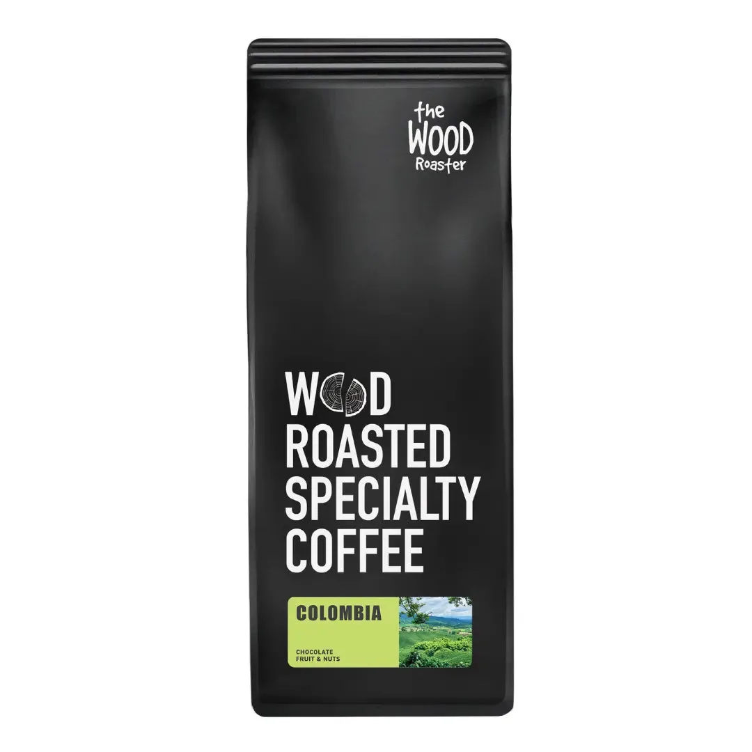 colombia single origin coffee by the wood roaster