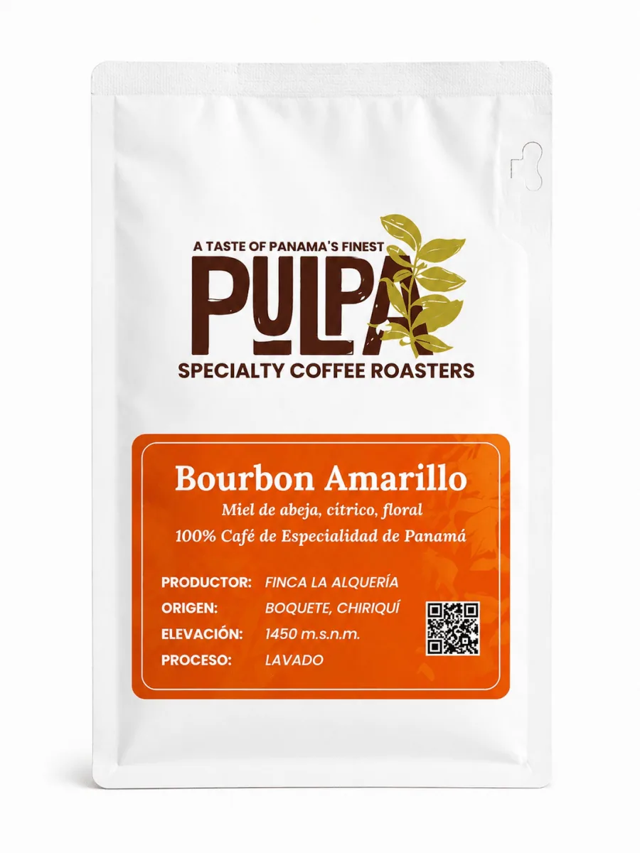 bourbon amarillo coffee by pulpa specialty coffee - roastery & coffee lab