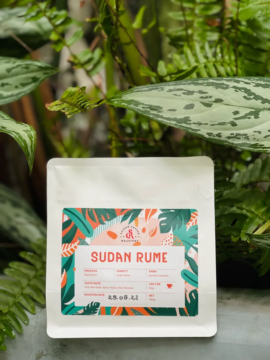 sudan rume natural ef2 coffee by saigon coffee roastery