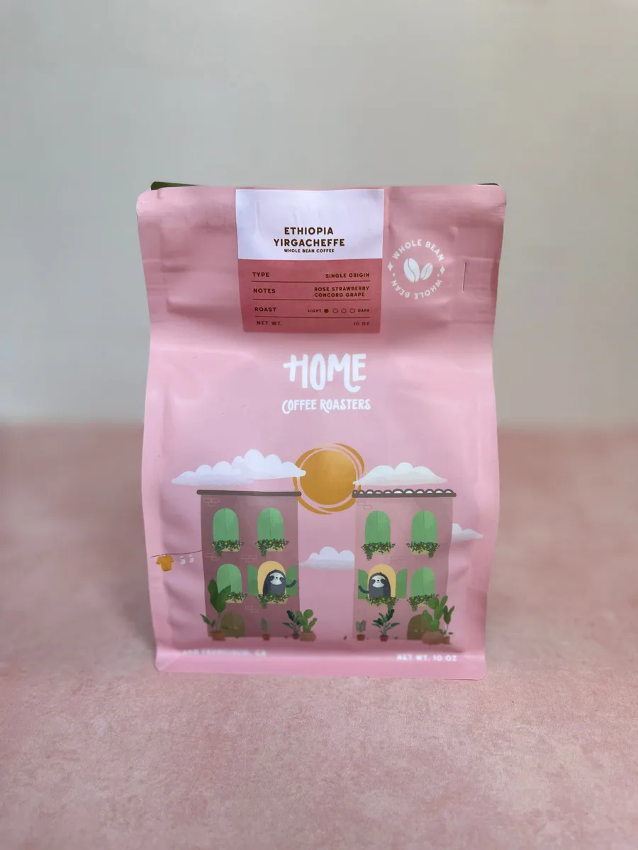 ethiopia yirgacheffe koke coffee by home coffee roasters