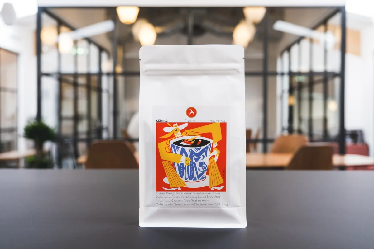 kerinci / honey / indonesia / 250g coffee by fuglen coffee roasters