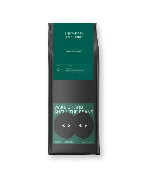 anatolian black beans coffee by eight fifty espresso