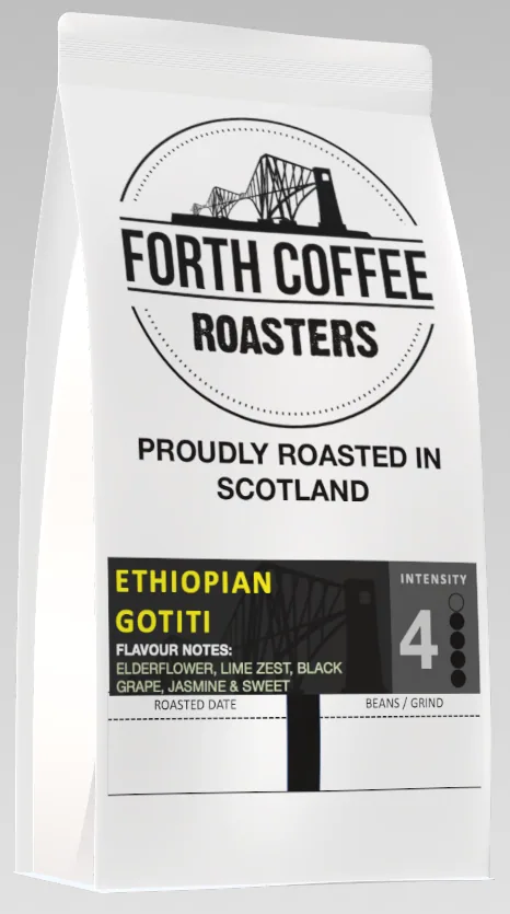 ethiopian gotiti (grade 1 - natural processed) coffee by forth coffee roasters