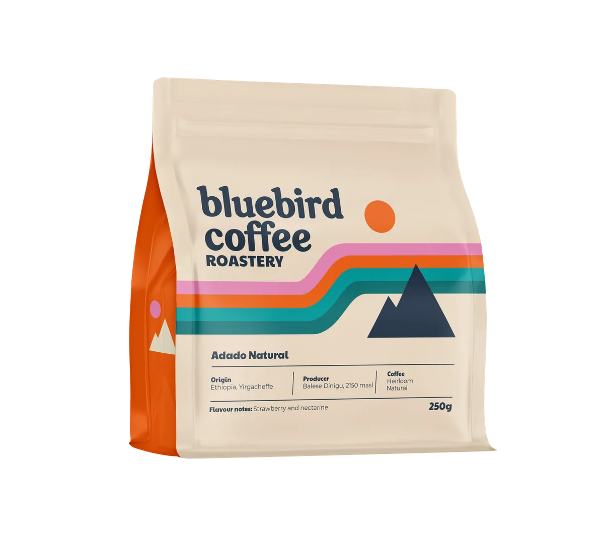 ethiopia adado natural - ethiopia coffee by bluebird coffee roastery