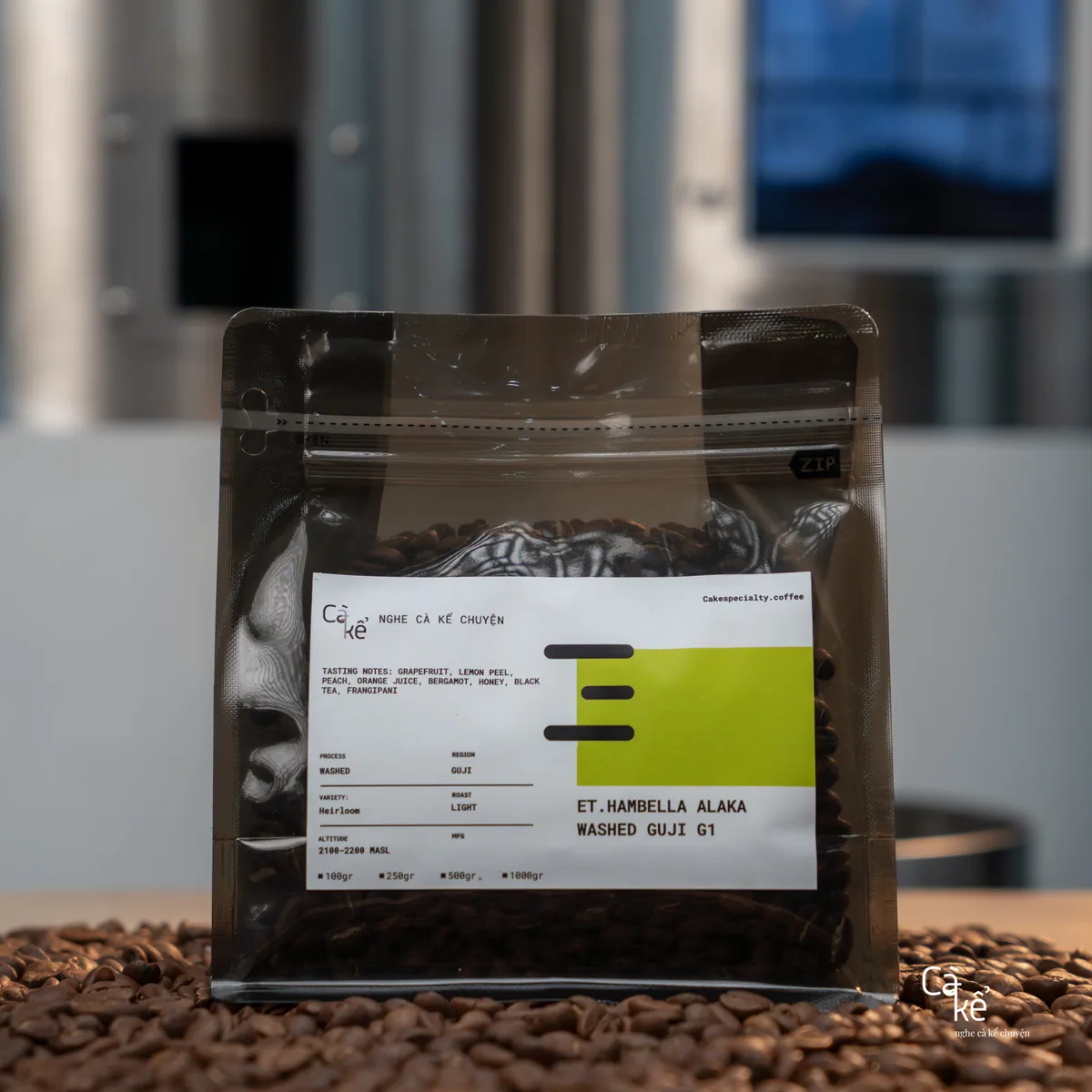 cà phê đặc sản et guji hambella alaka washed g1 - ethiopia coffee by cà kể specialty coffee