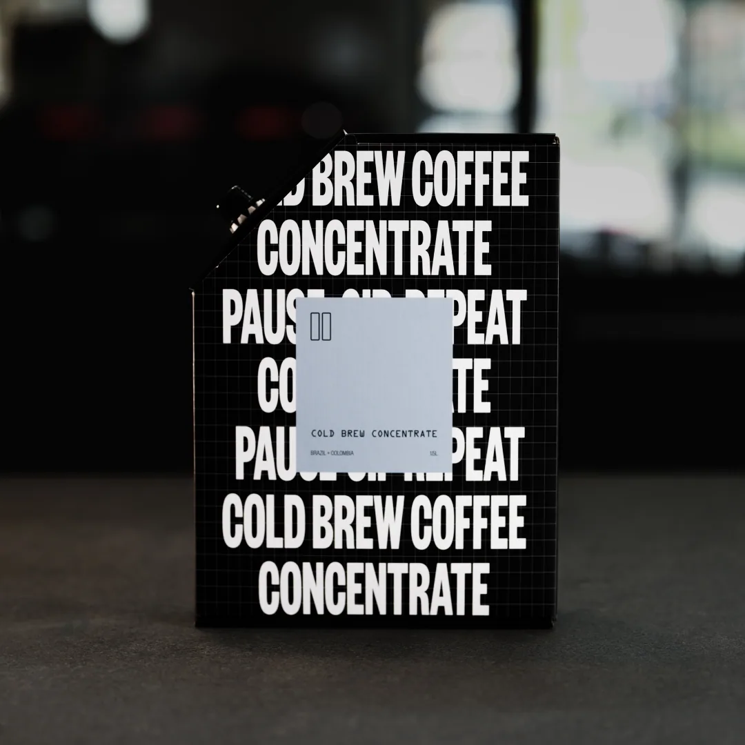 cold brew concentrate coffee by foster & black specialty coffee roastery