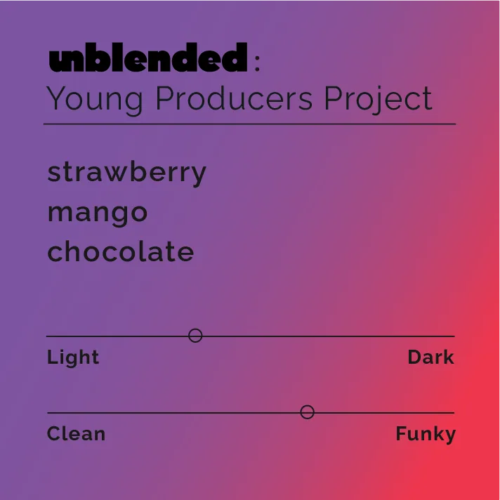 unblended - young producers project - colombia coffee by black & white coffee roasters
