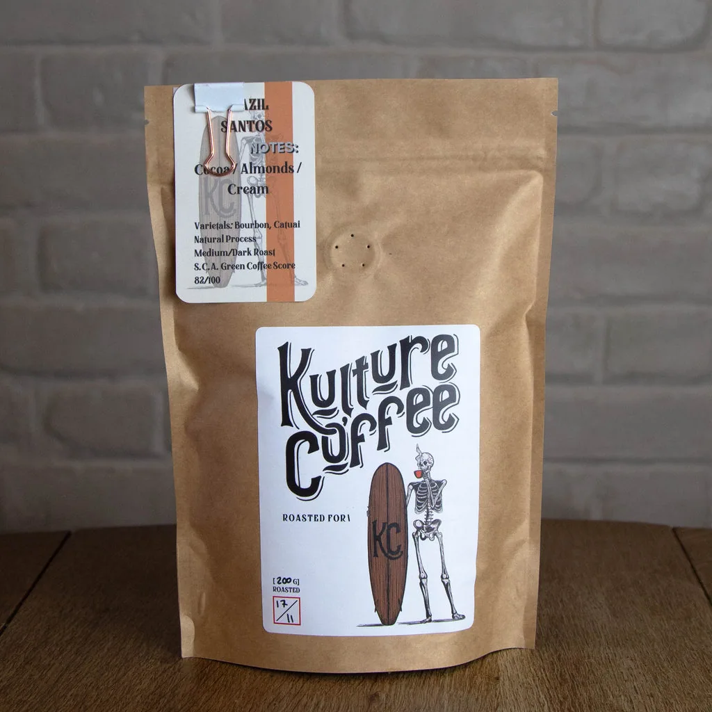 brazilian santos coffee by kulture coffee