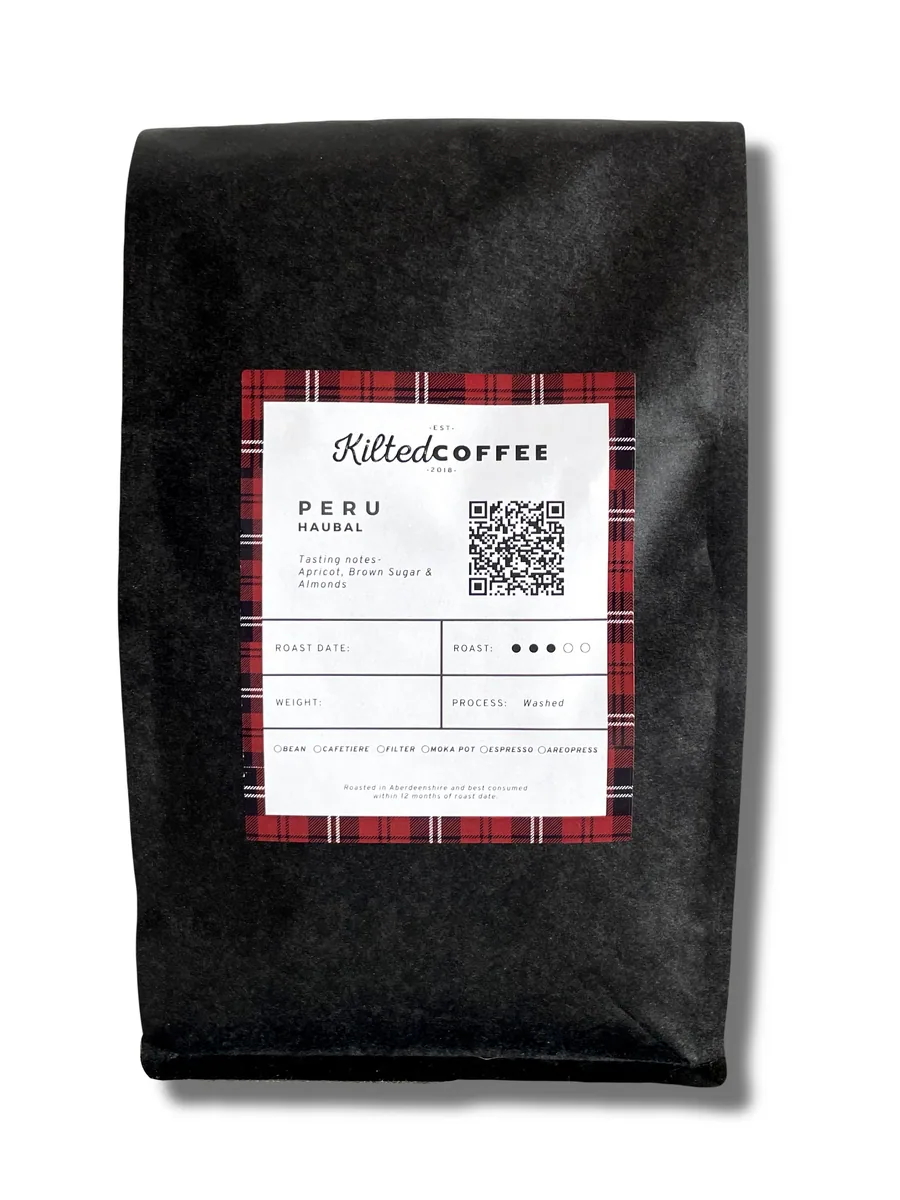 peru coffee by kilted coffee