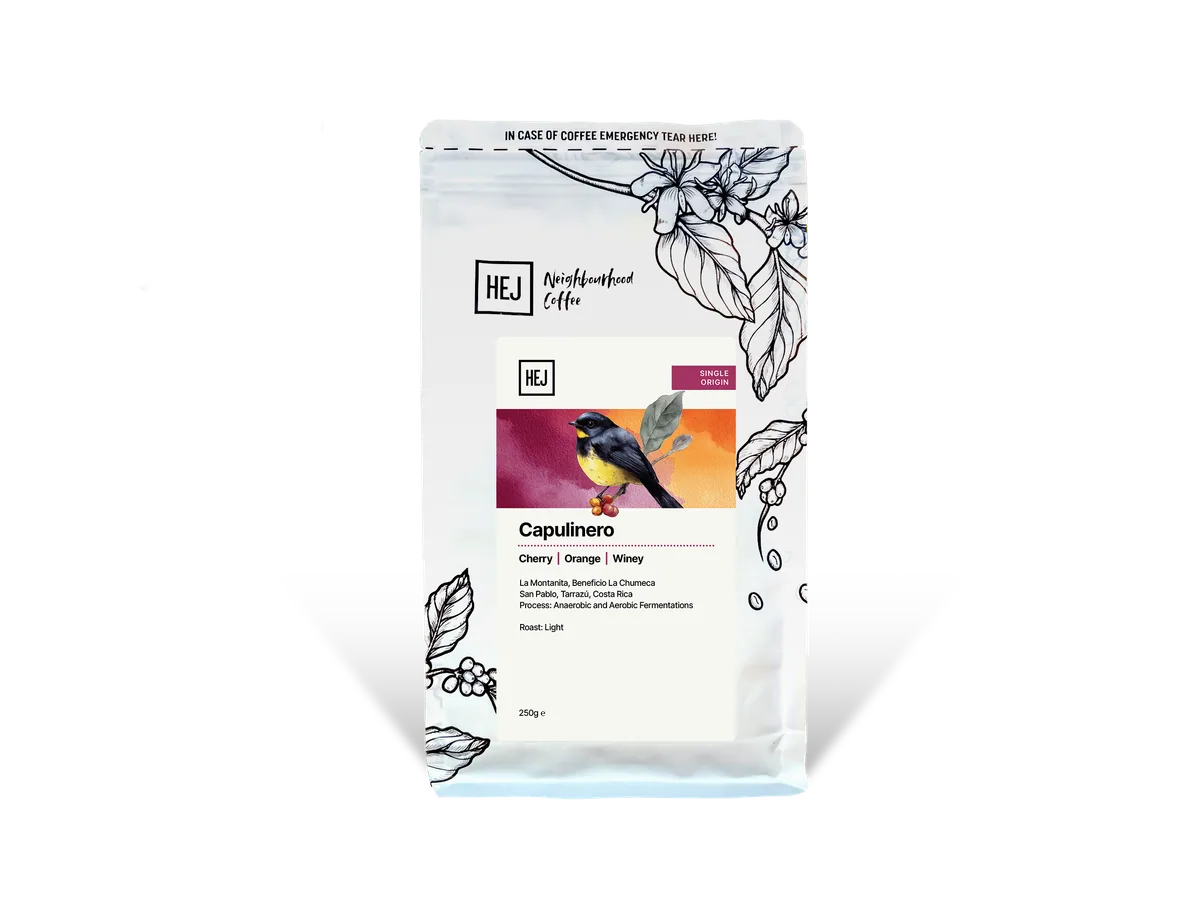 capulinero coffee by hej roastery and coffee house
