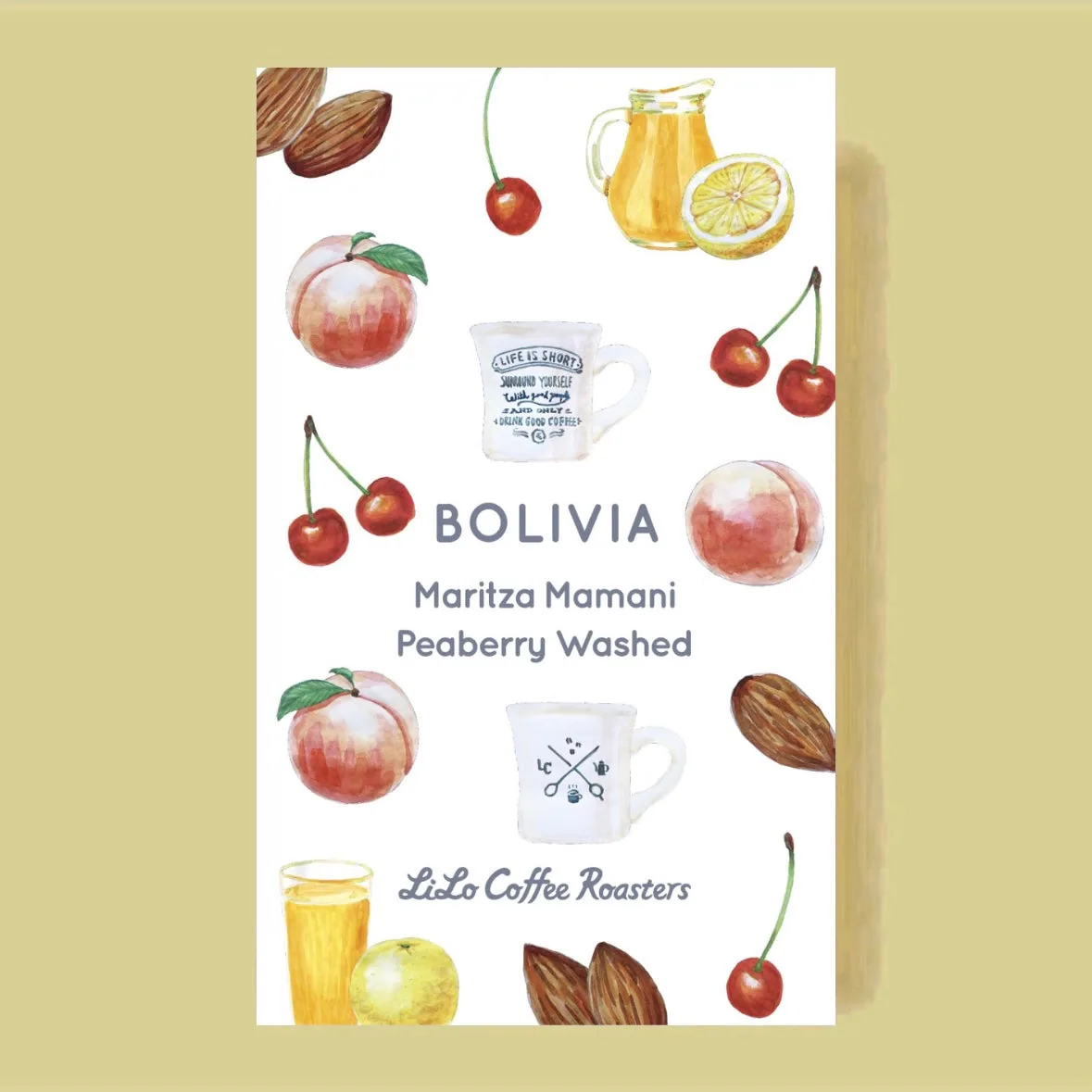 bolivia maritza mamani peaberry washed - bolivia coffee by lilo coffee roasters