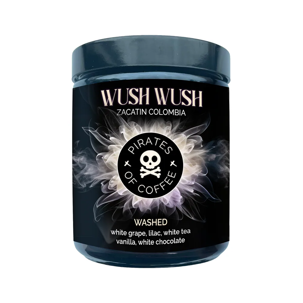 wush wush: zacatin colombia washed - colombia coffee by pirates of coffee
