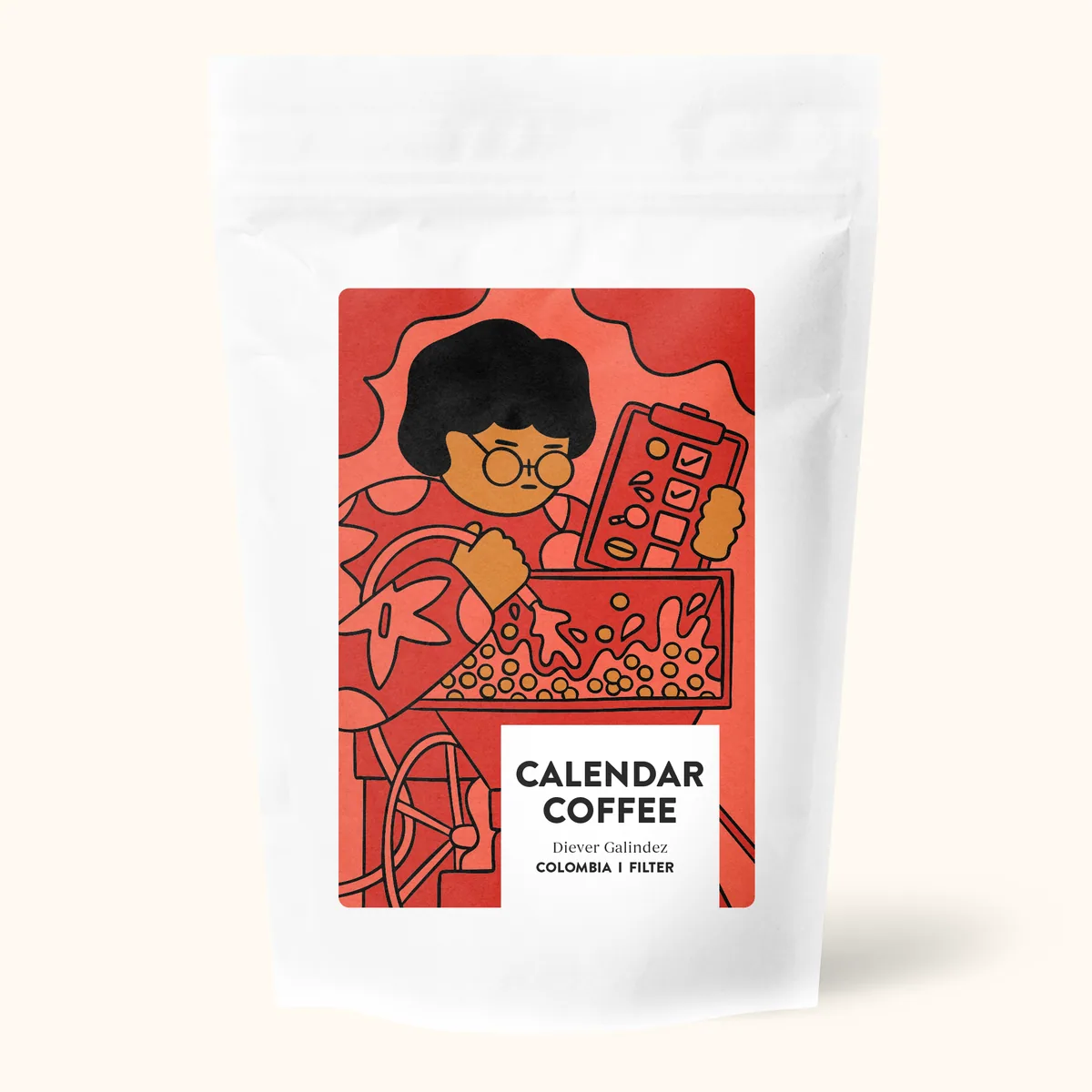 diever galindez | colombia | filter - colombia coffee by calendar