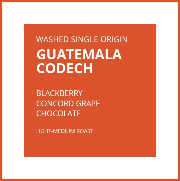 guatemala codech coffee by roadmap coffeeworks - roastery, tasting room and drive thru