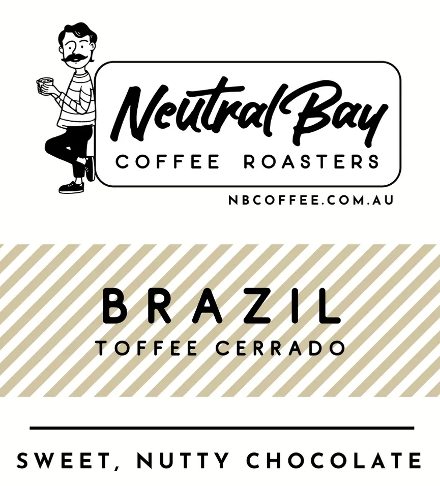 brazil toffee cerrado coffee by neutral bay coffee roasters
