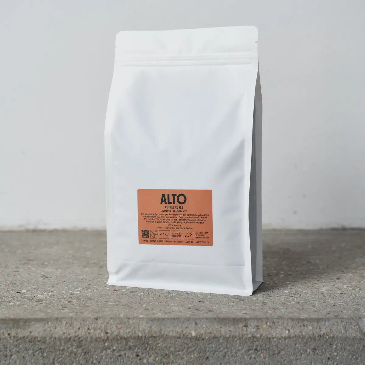 alto | espresso [organic] - brazil + peru coffee by nano kaffee rösterei