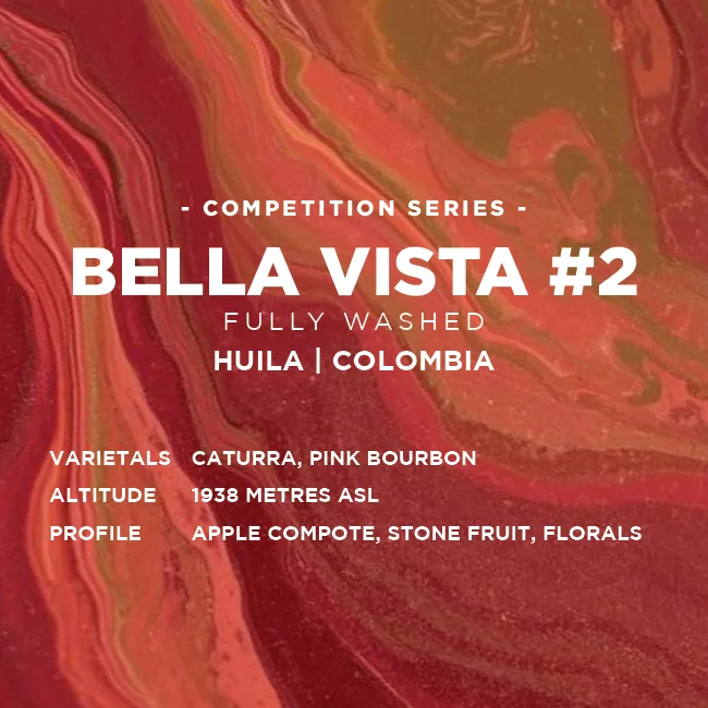 colombia: bella vista #2 coffee by muttley & jack's coffee roasters