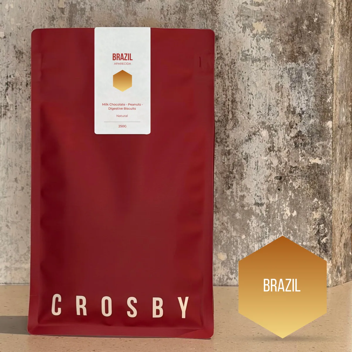 brazil, aparecida coffee by crosby coffee oxford road