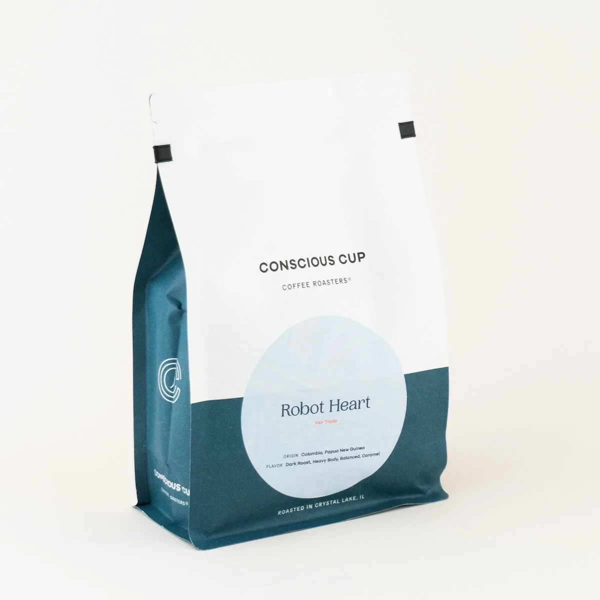 robot heart blend coffee by conscious cup coffee roasters - crystal lake