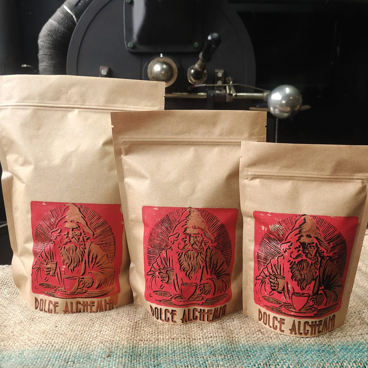 medium roast, natural ethiopia sidama coffee by dolce alchemia coffee roasters
