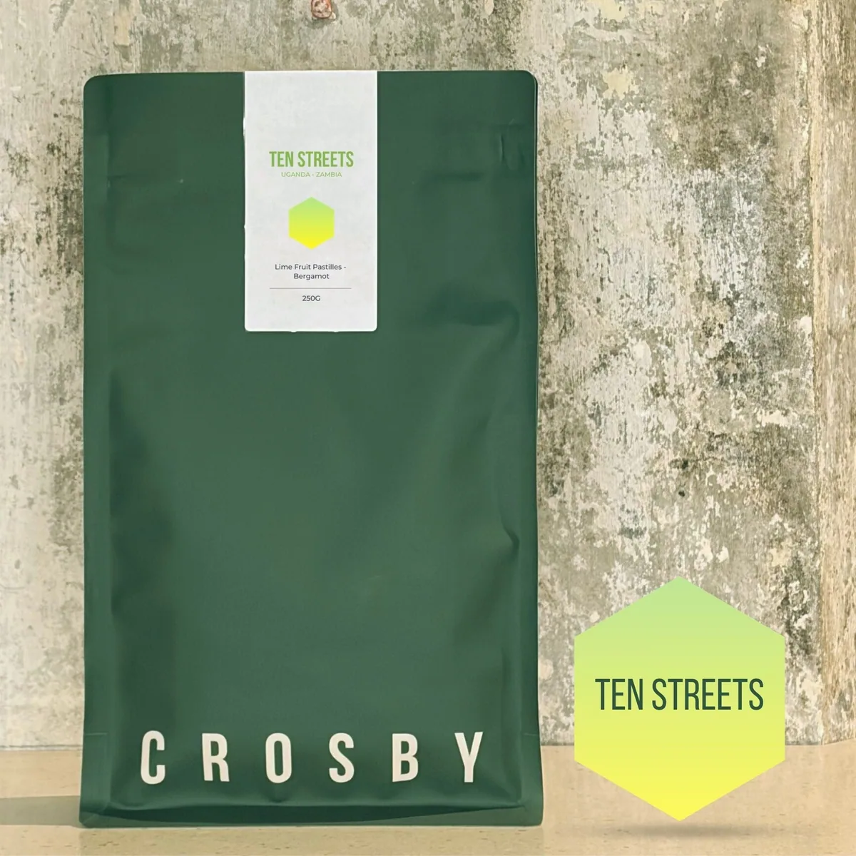 ten streets blend coffee by crosby coffee lark lane