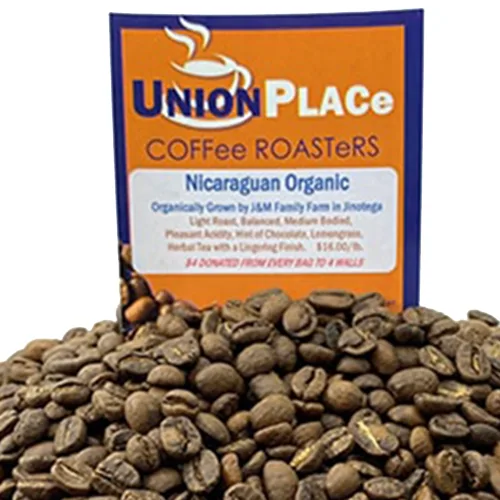 nicaraguan organic / jinotega region coffee by union place coffee roasters