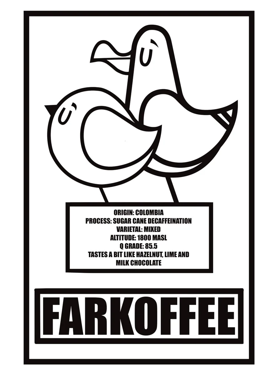 farkoffee (colombian decaf) coffee by broadway coffee roasters limited