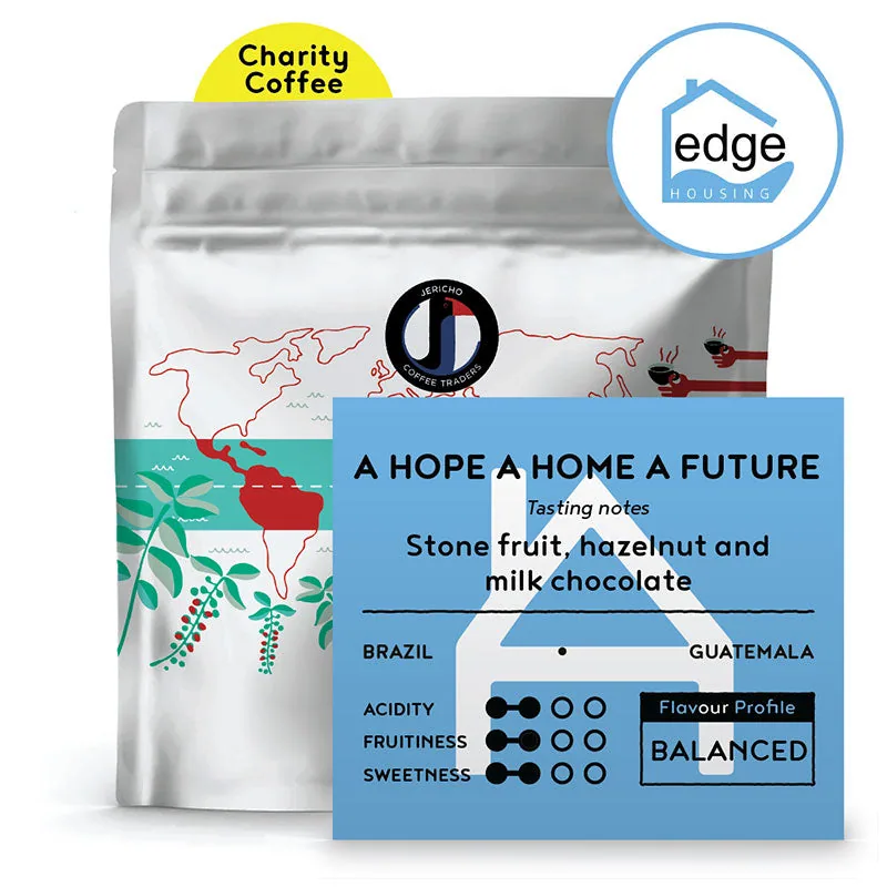 a hope. a home. a future coffee by jericho coffee traders roastery