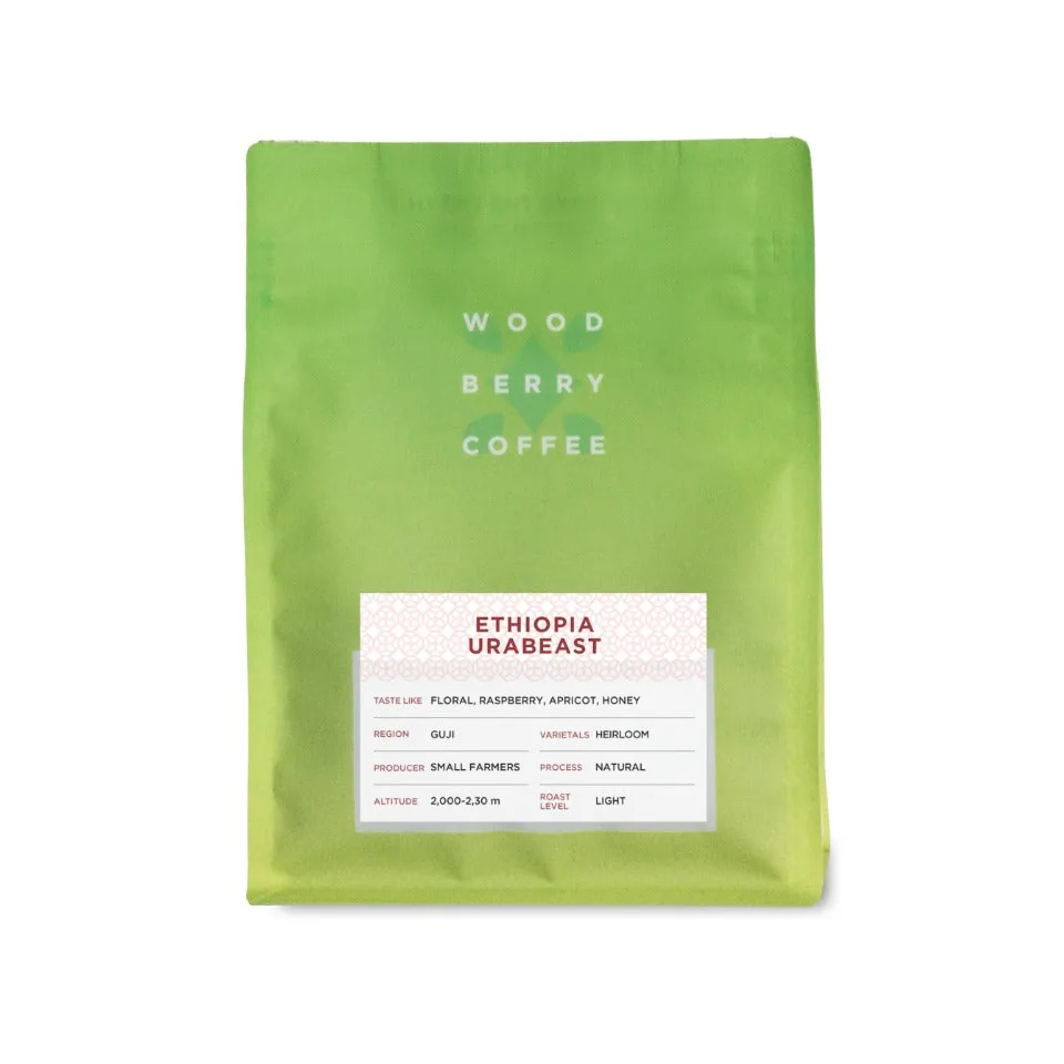 エチオピア ウラビースト ナチュラル coffee by woodberry coffee 代官山店