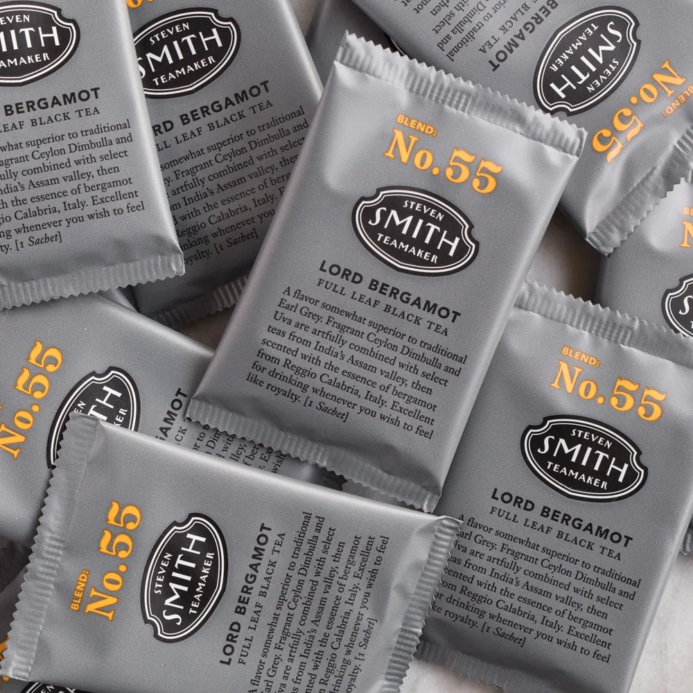 steven smith tea - lord bergamot 100 ct. pantry filler coffee by longbottom coffee & tea