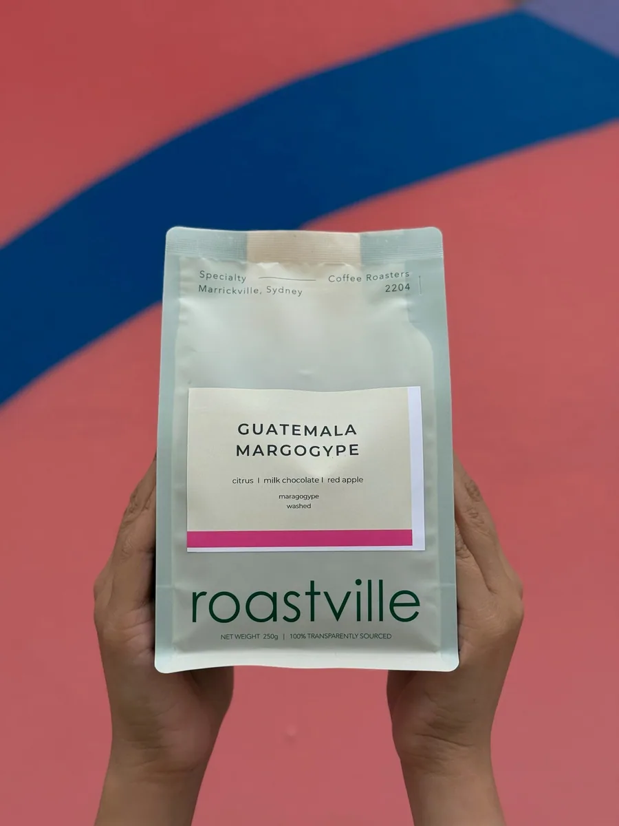 guatemala maragogype - espresso coffee by roastville coffee roasters