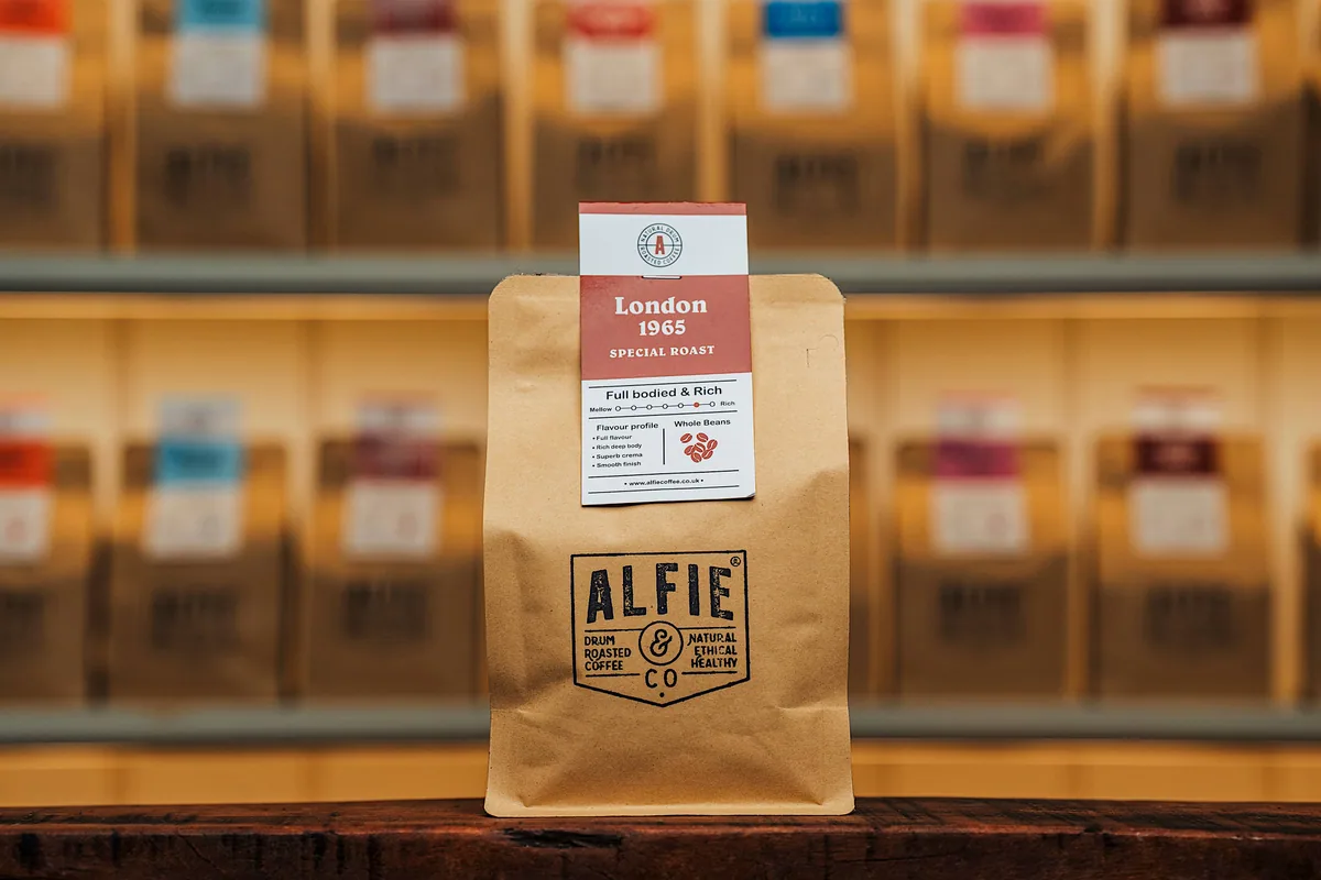 london 1965 special roast coffee by alfie & co coffee roasters